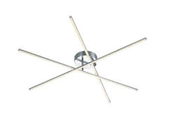 Tiriac Plafond LED nikkel