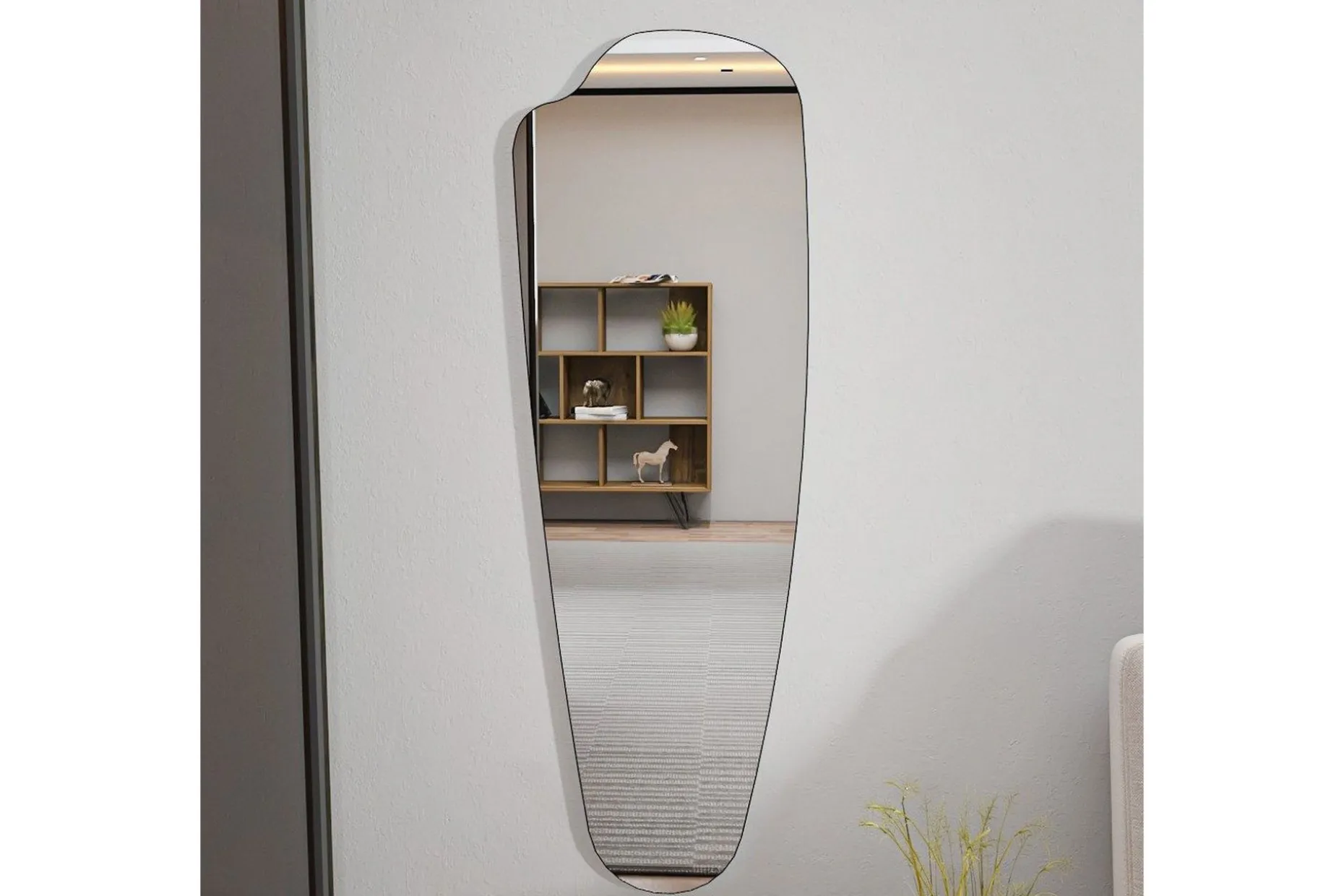 Toalettspeil Frostwick Transparent
