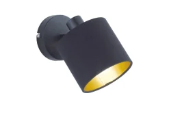 Tommy Spotlight 1-pk E14 med svart