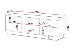 Torvalen Tv-bänk 150 cm