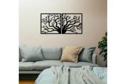Tree Metal Decor Veggdekor