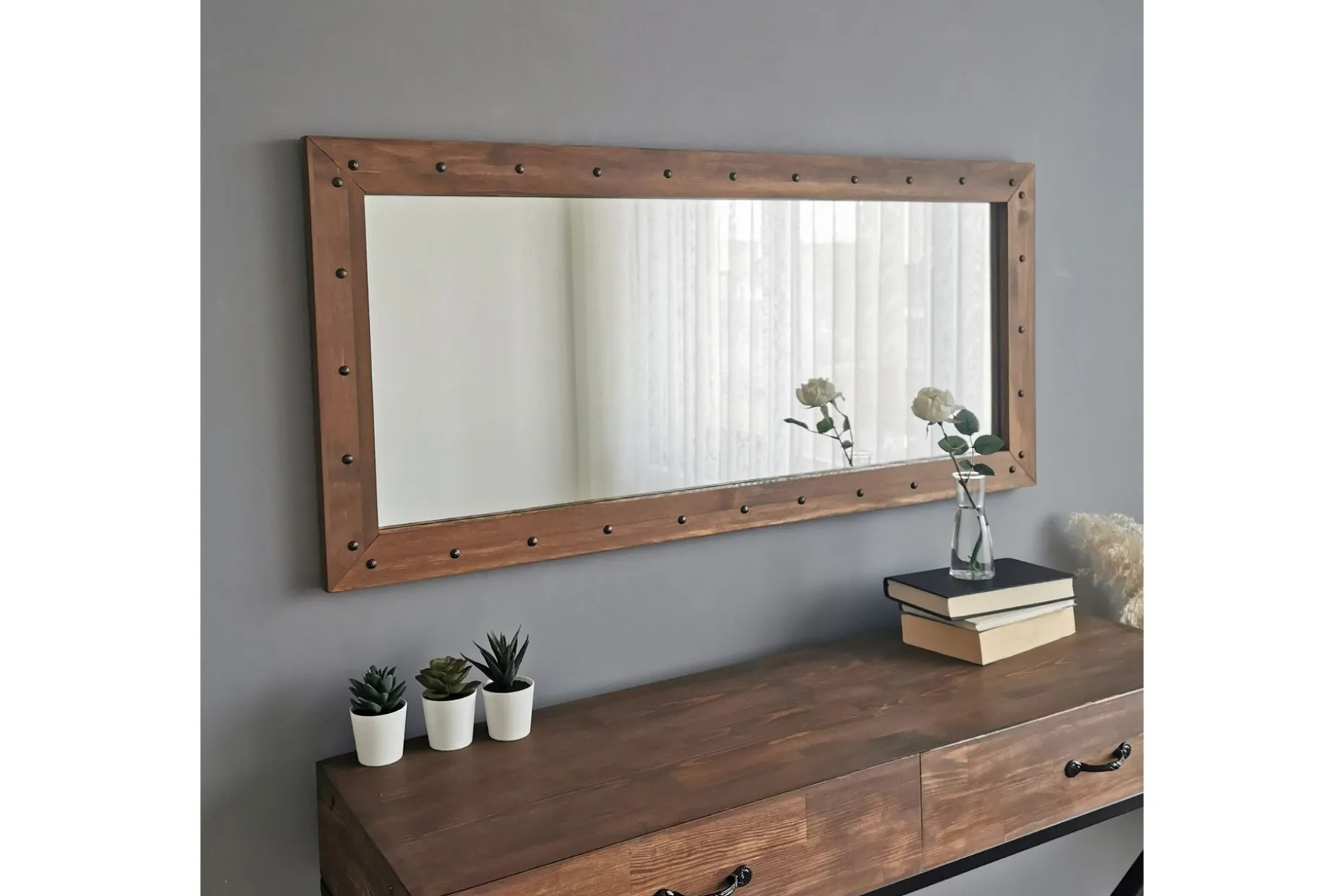 Trekell Dekorasjonsspeil 110 cm