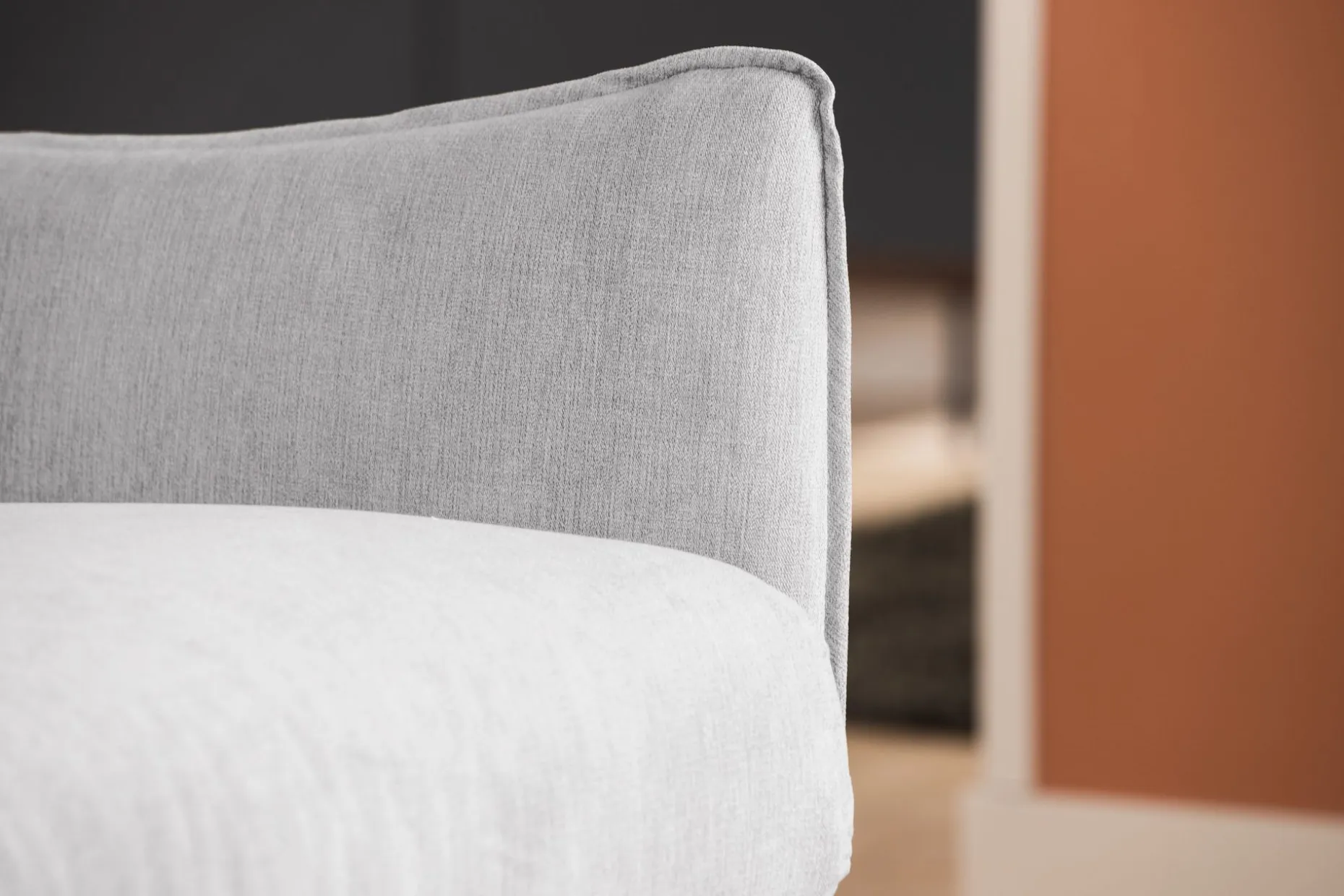 Trend Lyx 3-seters Høyrevendt L-formet Sjeselongsofa i Stoff