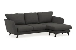 Trend Lyx 3-seters Høyrevendt L-formet Sjeselongsofa i Manchester