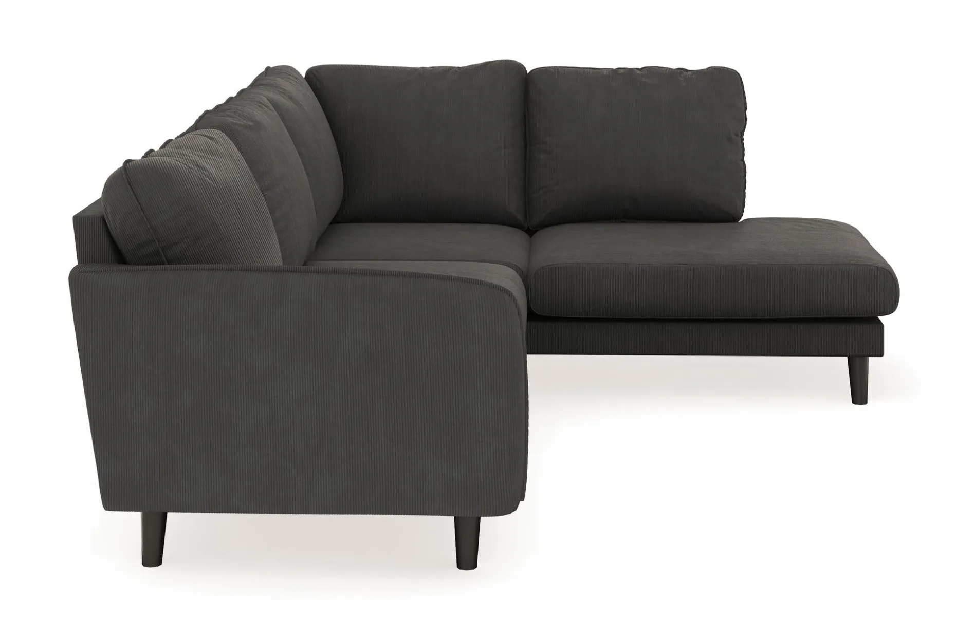 Trend Lyx 4-seters Høyrevendt L-formet Sjeselongsofa i Manchester