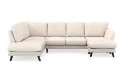 Trend Lyx 4-seters Høyrevendt U-formet Sofa med Divan og Sjeselong i Manchester