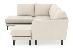 Trend Lyx 4-seters Høyrevendt U-formet Sofa med Divan og Sjeselong i Stoff