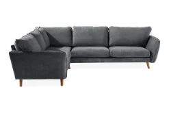 Trend Lyx 6-seters Vendbar L-formet Hjørnesofa i Stoff
