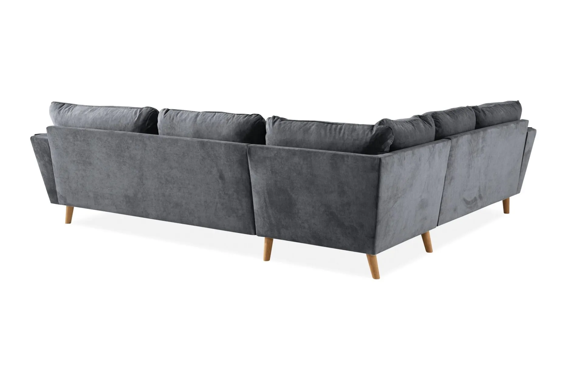 Trend Lyx 6-seters Vendbar L-formet Hjørnesofa i Stoff