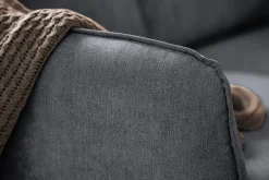 Trend Lyx 6-seters Vendbar L-formet Hjørnesofa i Stoff