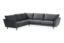 Trend Lyx 6-seters Vendbar L-formet Hjørnesofa i Stoff