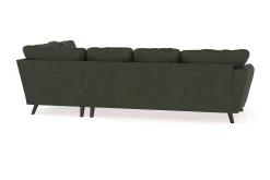 Trend Lyx 4-seters Venstrevendt U-formet Sofa med Divan og Sjeselong i Manchester