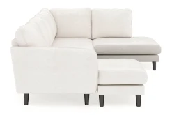 Trend Lyx 4-seters Venstrevendt U-formet Sofa med Divan og Sjeselong i Bouclé