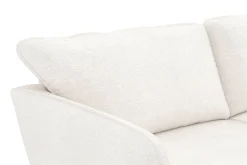 Trend Lyx 4-seters Venstrevendt U-formet Sofa med Divan og Sjeselong i Bouclé