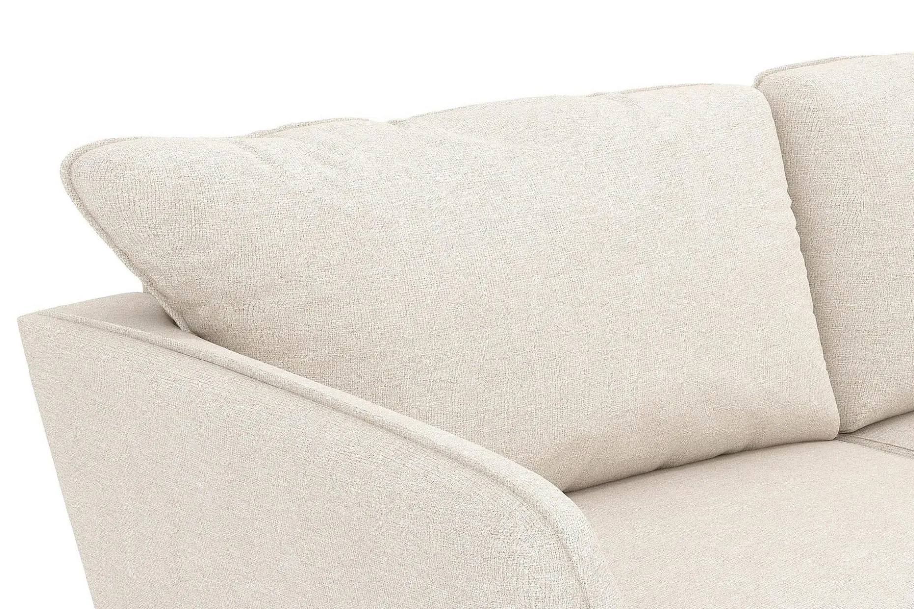 Trend Lyx 4-seters Venstrevendt U-formet Sofa med Divan og Sjeselong i Stoff