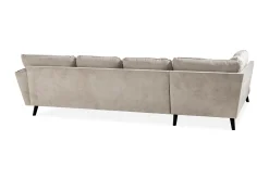 Trend Lyx 4-seters Venstrevendt U-formet Sofa med Divan og Sjeselong i Stoff