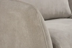 Trend Lyx 4-seters Venstrevendt L-formet Sjeselongsofa i Stoff