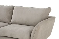 Trend Lyx 4-seters Venstrevendt L-formet Sjeselongsofa i Stoff