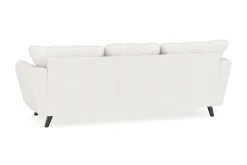 Trend Lyx 3-seters Venstrevendt L-formet Sjeselongsofa i Bouclé