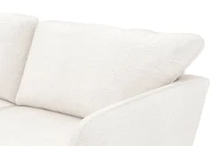 Trend Lyx 3-seters Venstrevendt L-formet Sjeselongsofa i Bouclé