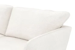 Trend Lyx 4-seters Venstrevendt L-formet Sjeselongsofa i Bouclé