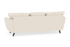Trend Lyx 3-seters Venstrevendt L-formet Sjeselongsofa i Stoff