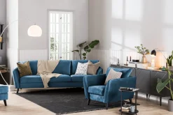 Trend 2-seters Fløyelssofa