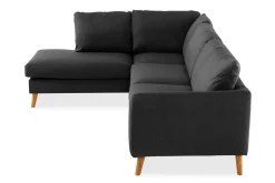 Trend 4-seters Venstrevendt L-formet Sjeselongsofa i Stoff