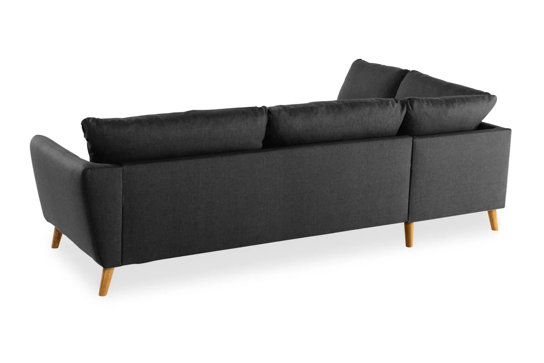 Trend 4-seters Venstrevendt L-formet Sjeselongsofa i Stoff