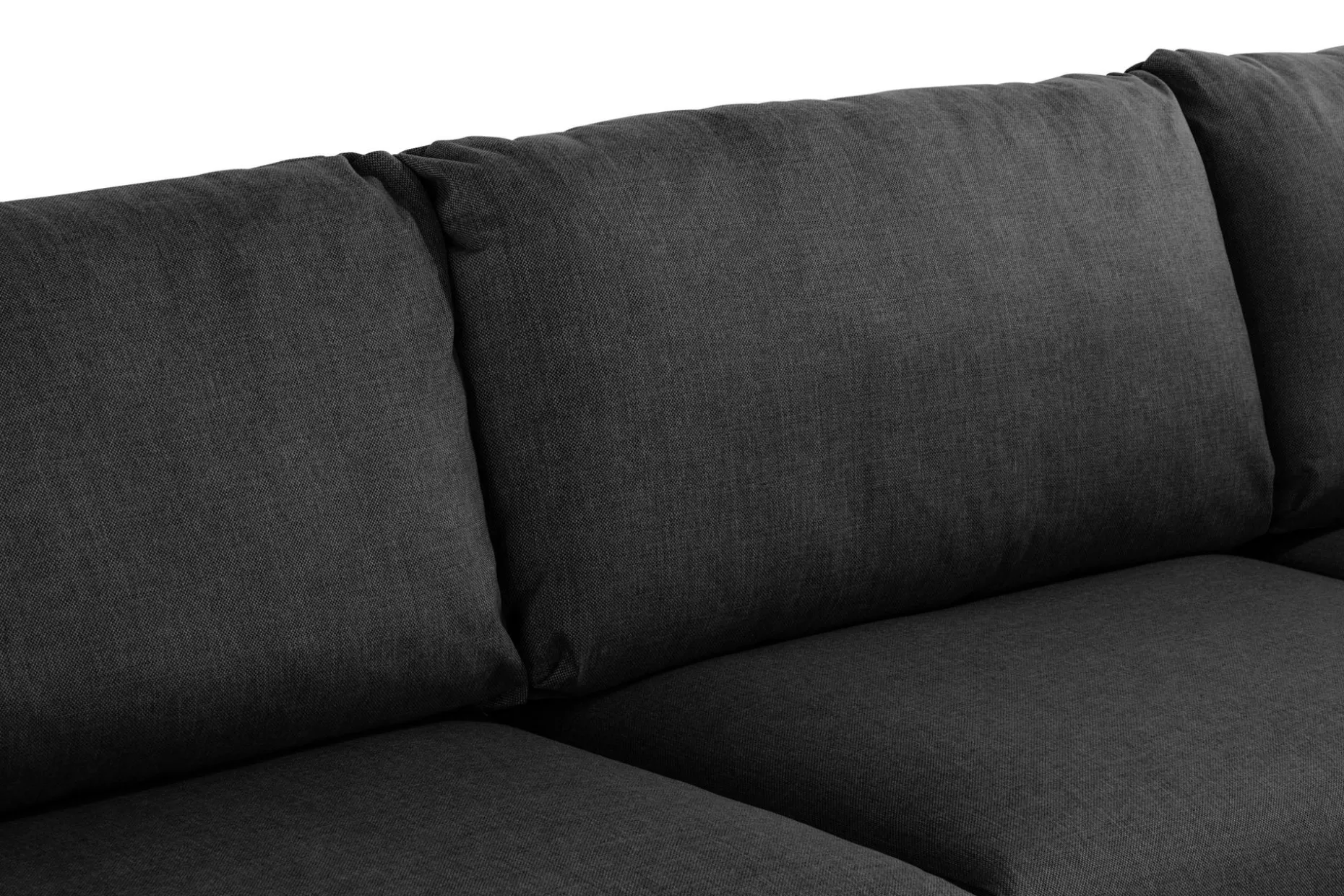 Trend 4-seters Venstrevendt L-formet Sjeselongsofa i Stoff