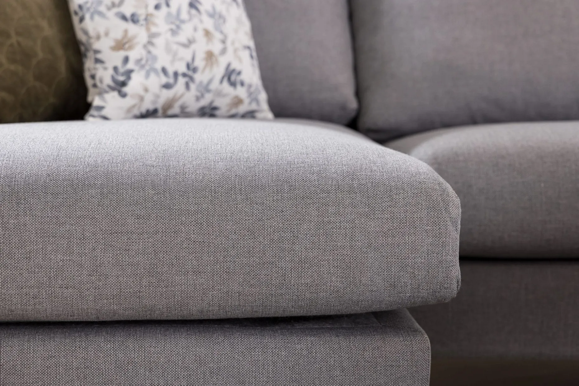 Trend 5-seters Venstrevendt U-formet Hjørnesofa med Divan i Stoff