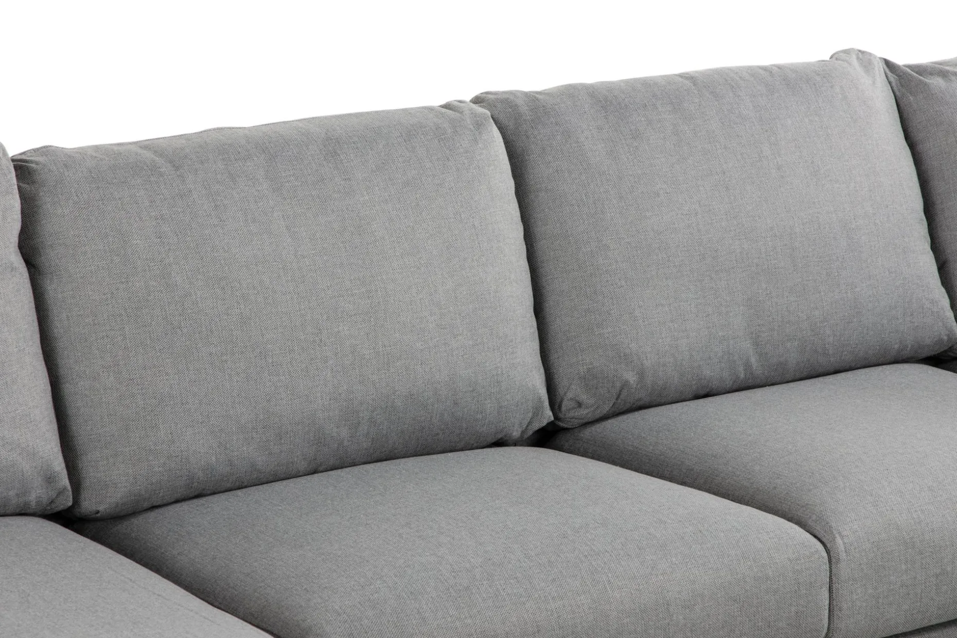 Trend 5-seters Venstrevendt U-formet Hjørnesofa med Divan i Stoff