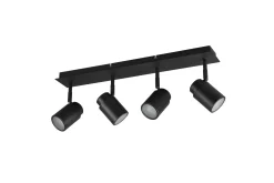 Trio Lighting Angelo H2O spotlight 4L GU10 matt svart
