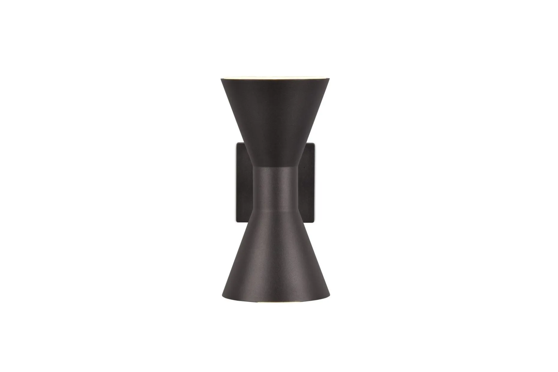 Trio Lighting Ardas Vegglampe 2L GU10 matt svart