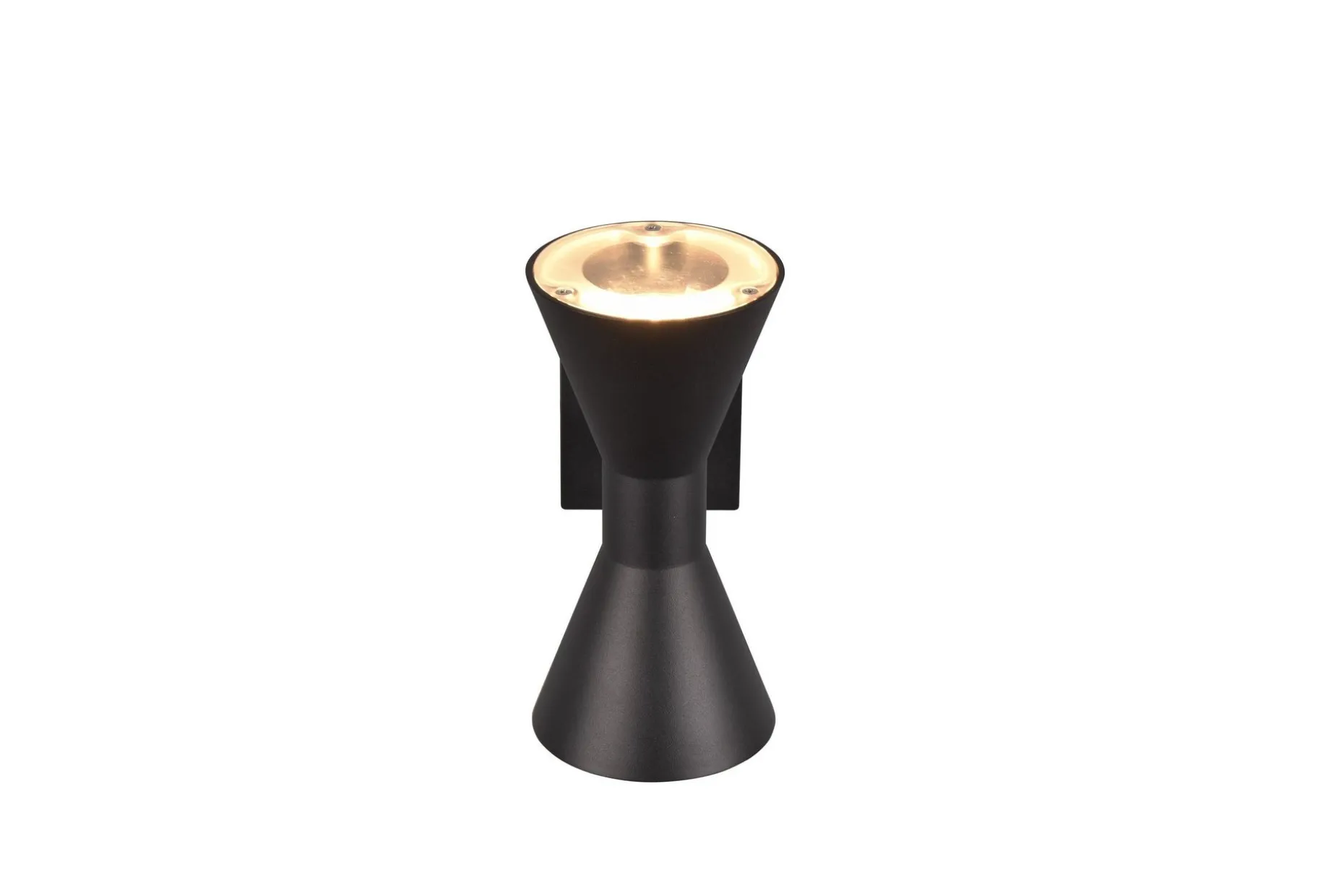 Trio Lighting Ardas Vegglampe 2L GU10 matt svart