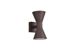 Trio Lighting Ardas Vegglampe 2L GU10 rustikk