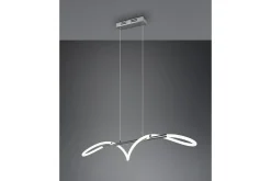 Trio Lighting Argos LED Taklampe Krom 4000K