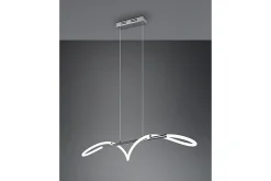 Trio Lighting Argos LED Taklampe Krom 4000K