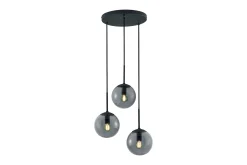 Trio Lighting Balini taklampe 3L E14 antrasitt