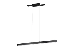 Trio Lighting Belfast LED taklampe matt sort