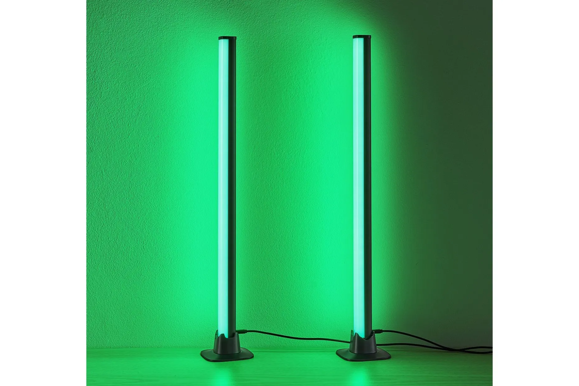 Trio Lighting Boy LED bordlampe 2 stk svart RGB