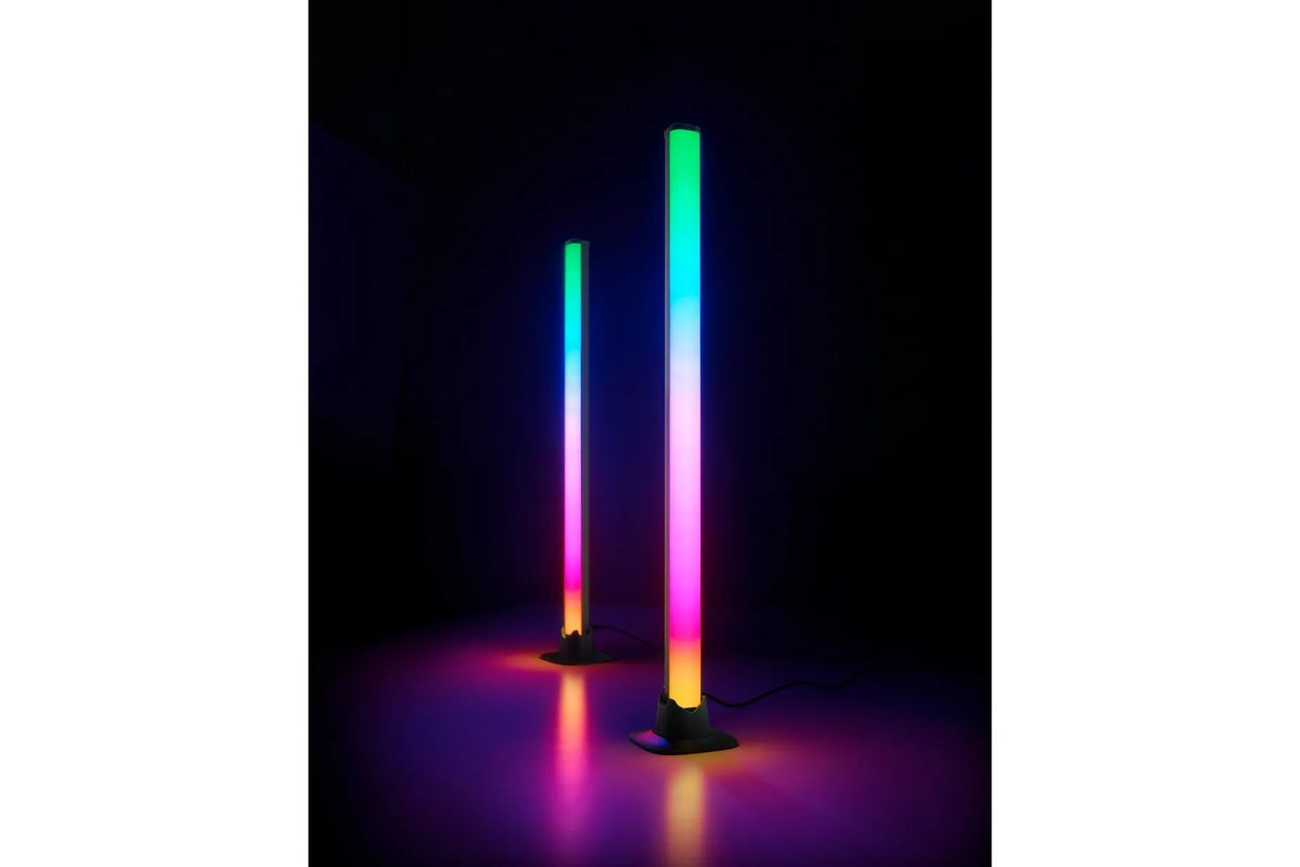 Trio Lighting Boy LED bordlampe 2 stk svart RGB