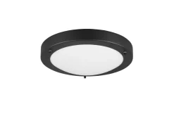 Trio Lighting Condus H2O plafond E27 matt svart
