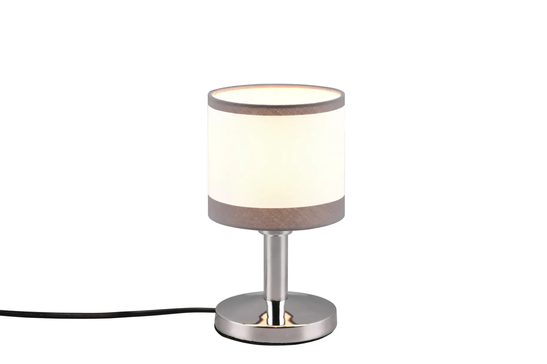 Trio Lighting Davos Bordlampe E14 krom/hvit