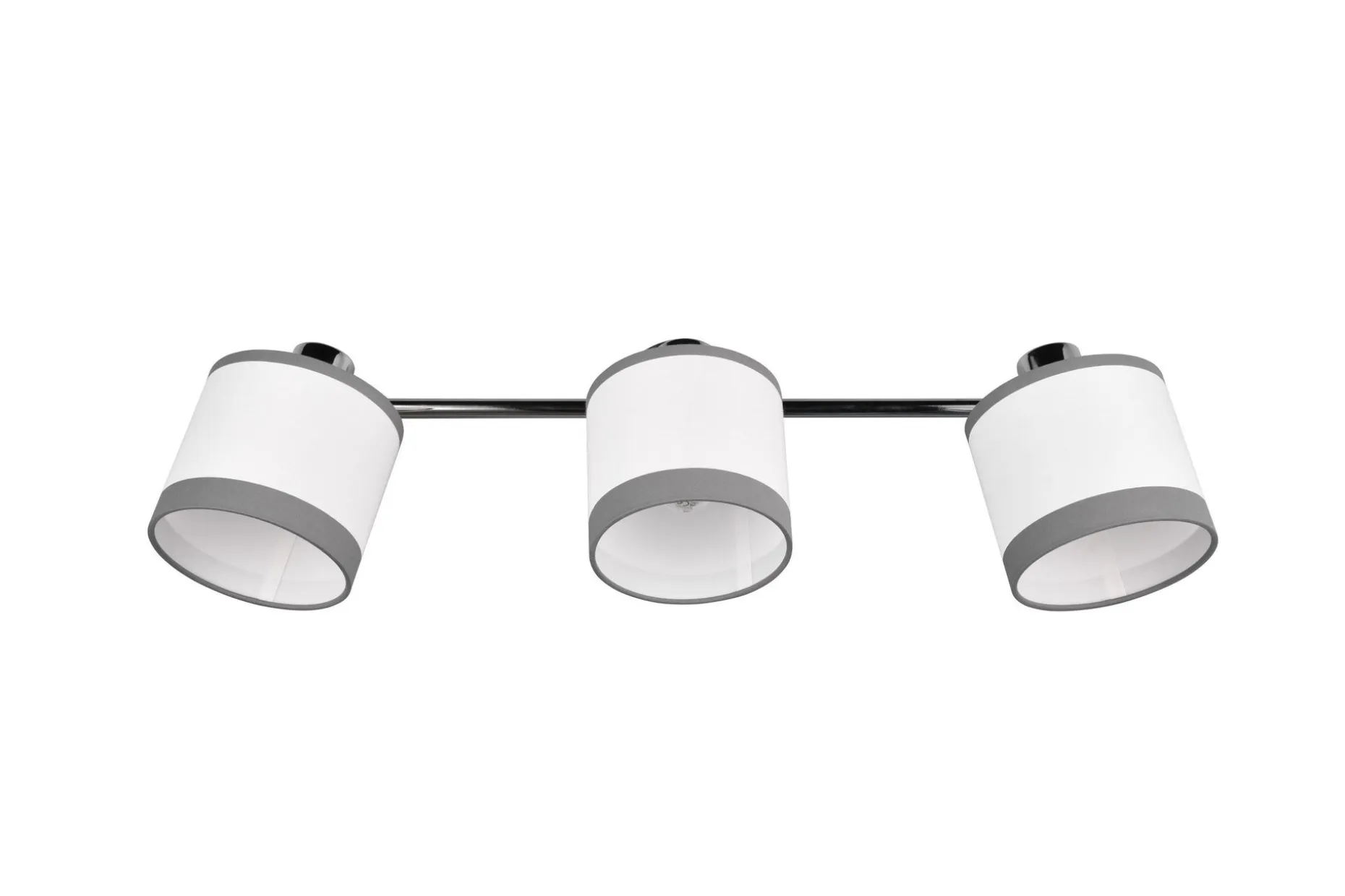 Trio Lighting Davos spotlight 3L E14 krom/hvit