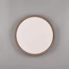 Trio Lighting Doha LED plafond 45 cm kaffe brun