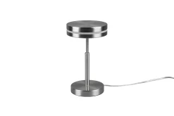 Trio Lighting Franklin LED bordlampe børstet stål