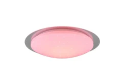 Trio Lighting Frodeno H2O LED plafond 48 cm transparent RGBW