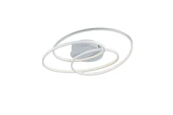 Trio Lighting Gale plafond 60 cm matt hvit