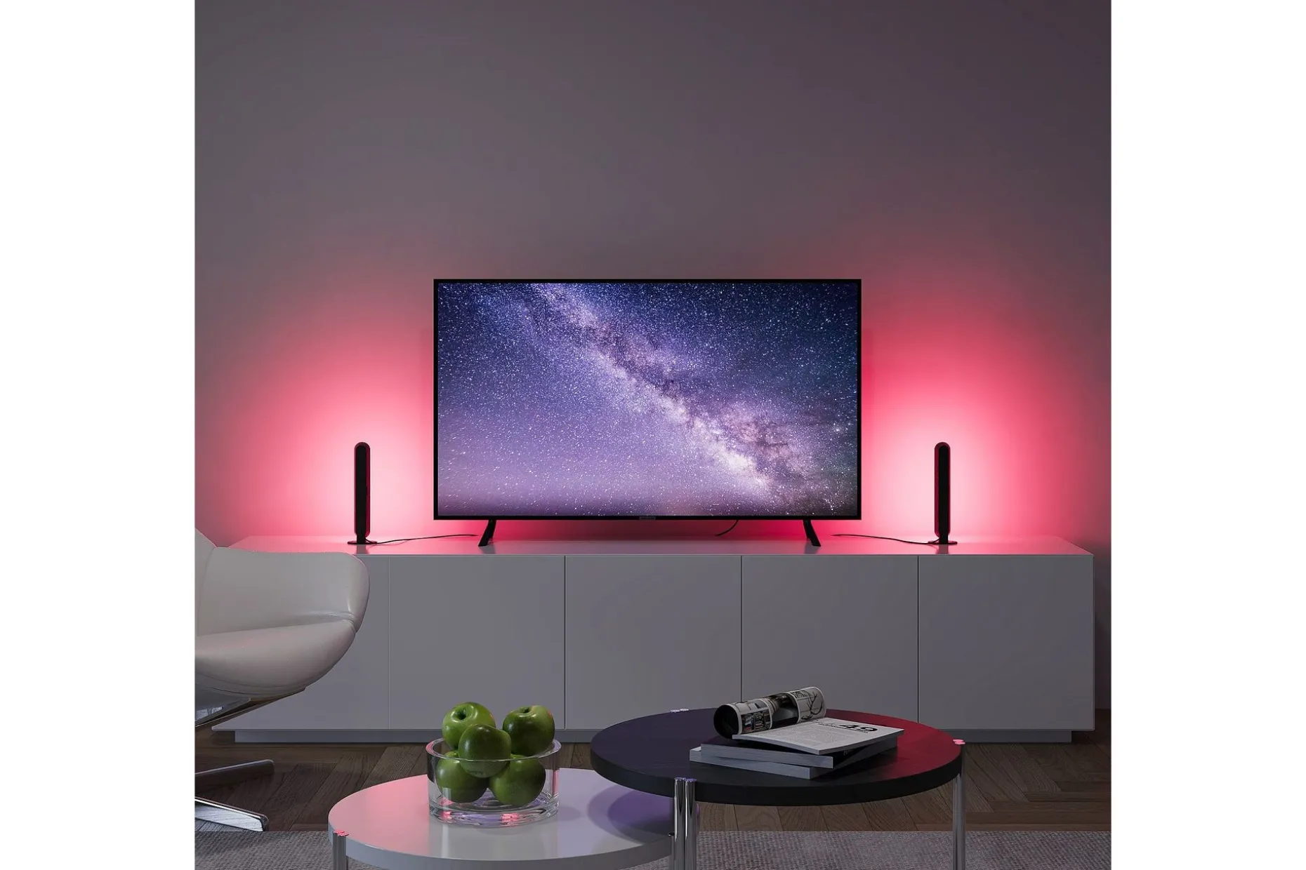 Trio Lighting Game LED Bordlampe 2-pack Svart RGB